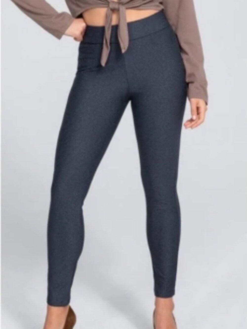 Honeylove Ever Ready Pants Womens Size XL in Stormy Blue